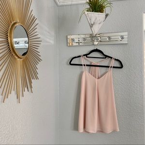 Metaphor Pink Strappy Blouse